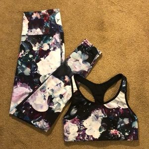 Workout Leggings with matching Sports Bra